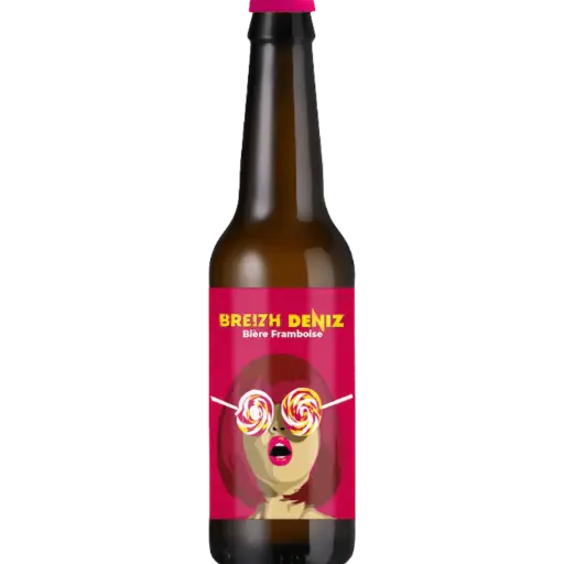 Breizh Deniz Framboise 4,5° - 12 x 75cl