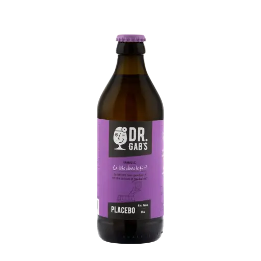 Dr Gab's Placebo (0,5°) 24x33cl (alcohol free)
